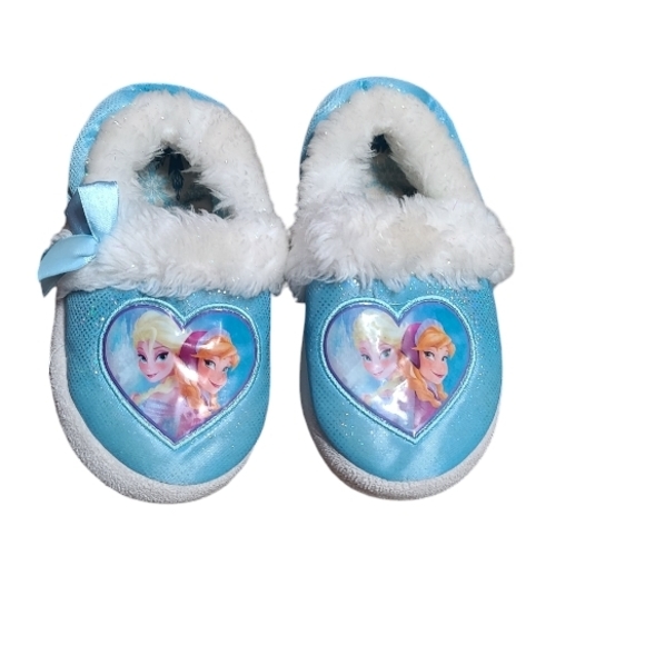 None Other - FREE Blue Frozen Themed Slippers
